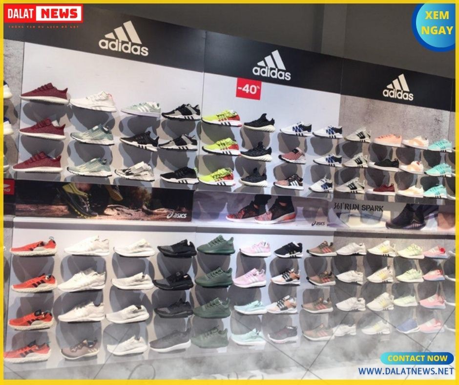Shop giày Adidas Đà Lạt ngày càng phát triển
