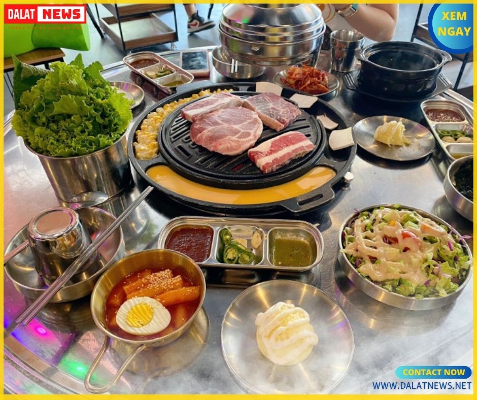 Ẩm thực Namsan BBQ