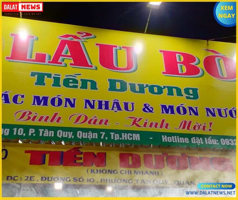 Quán lẩu bò Tiến Dương 