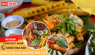 Cơm lam gà nướng Đà Lạt