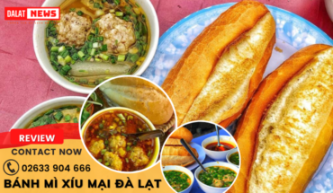 Bánh mì xíu mại Đà Lạt