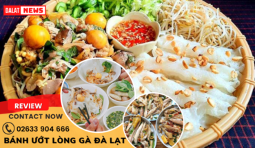 Bánh ướt lòng gà đà lạt