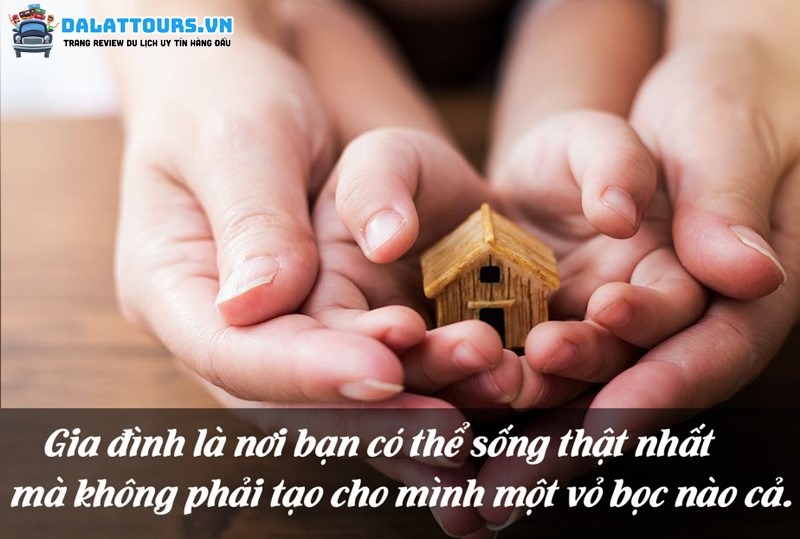 Caption hạnh phúc về gia đình