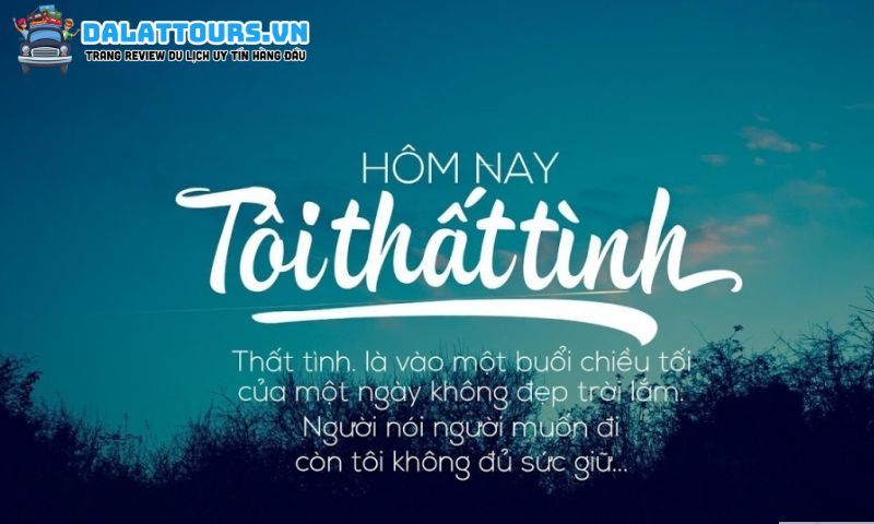 Cap thất tình ngắn cho nữ