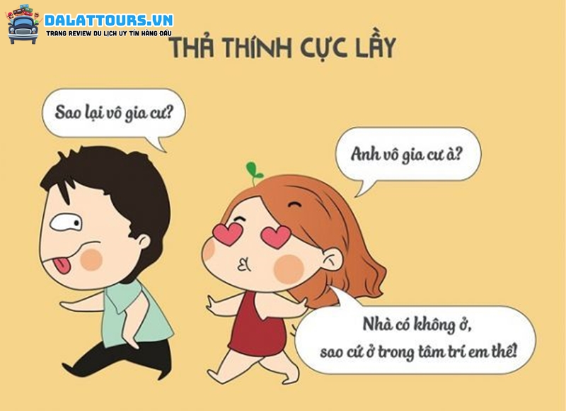 STT thả thính hài hước