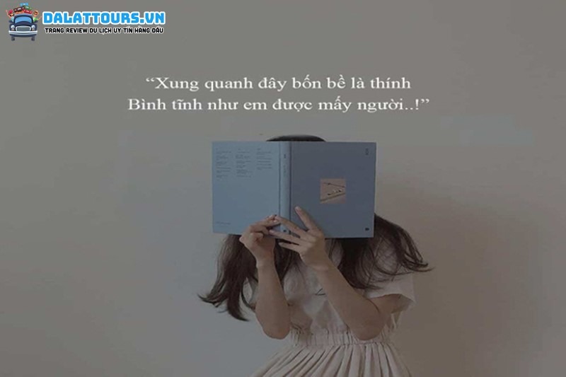 Stt yêu đời thả thính hay nhất