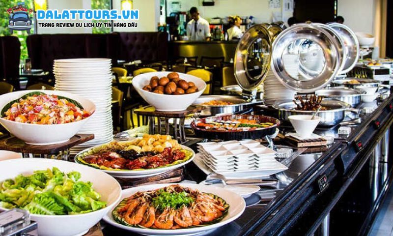 Thực đơn Buffet Tên Lửa BBQ đa dạng