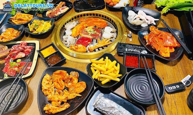 Hấp dẫn với các món buffet mặn tại D’GEMMA 