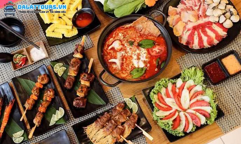 Các món nướng tại Gogi House hấp dẫn