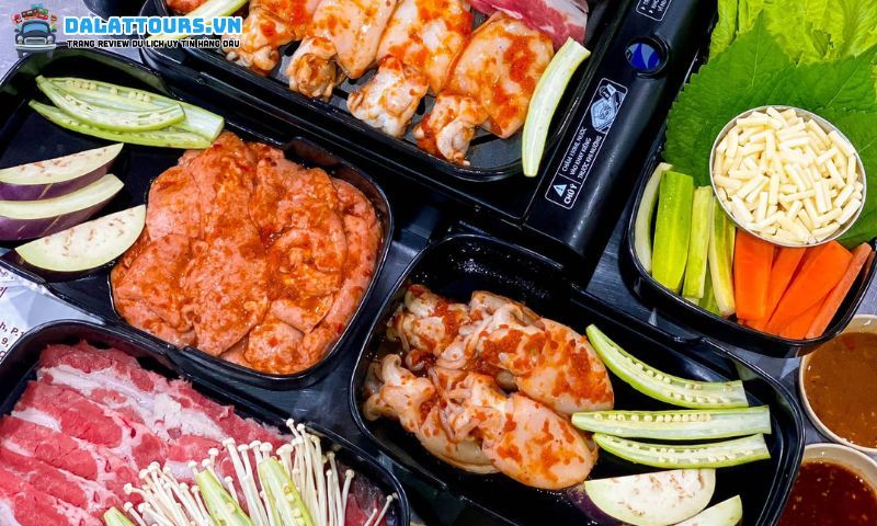 Buffet nướng quận 5 Bò Nướng Phố
