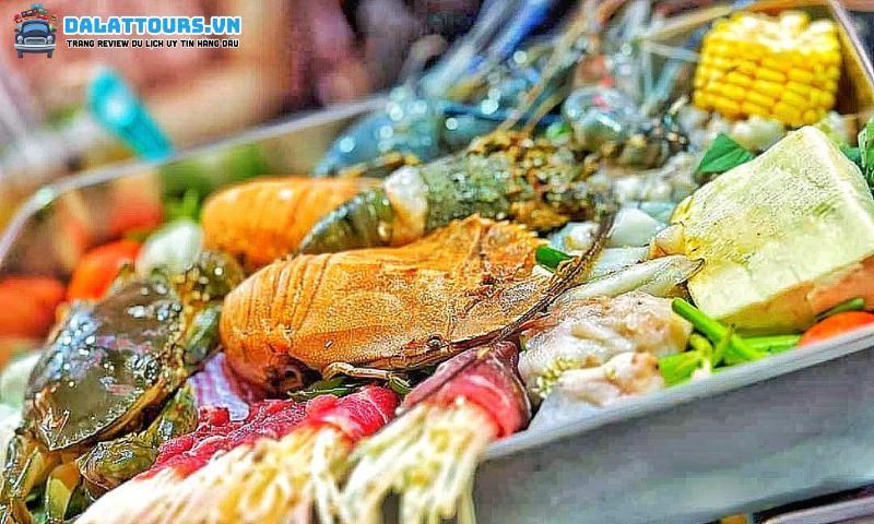 Hana Buffet có đa dạng món nướng