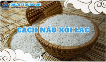 cách nấu xôi lạc