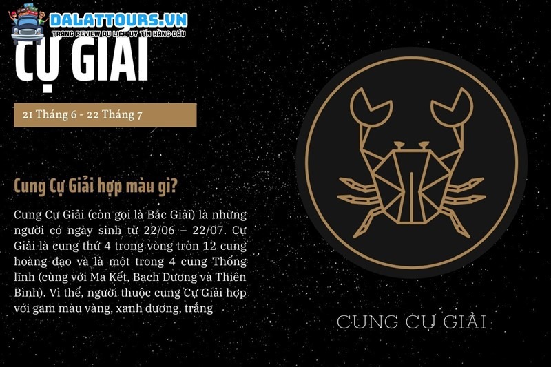 Cự Giải hợp màu gì