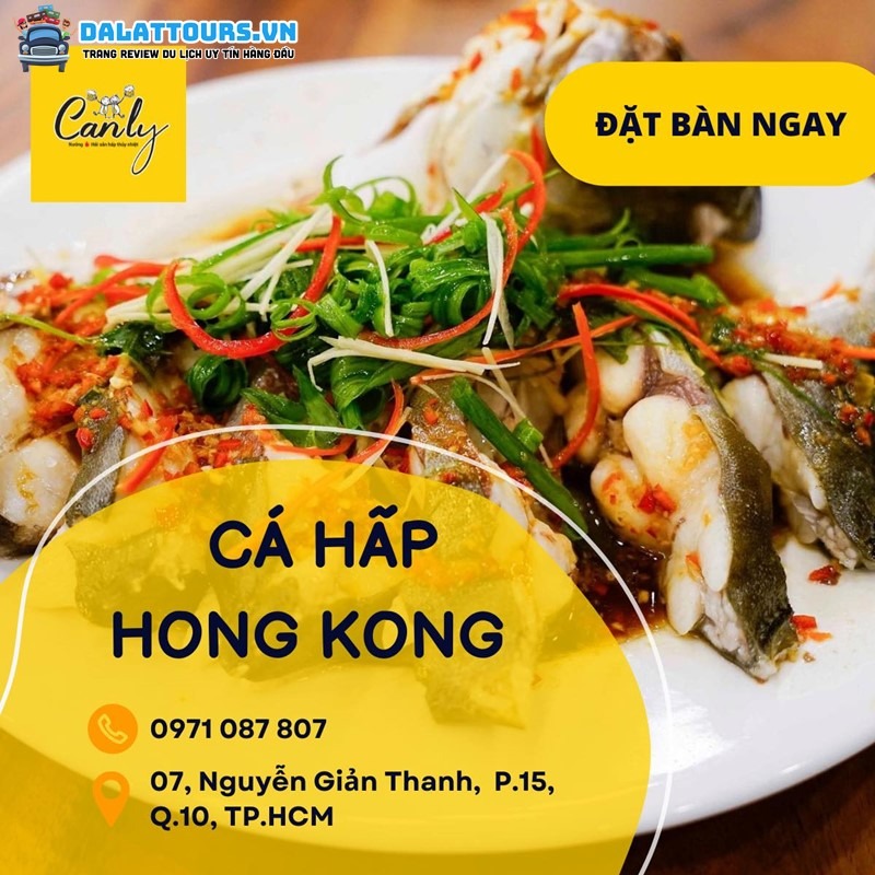 Cá hấp Hong Kong hấp dẫn