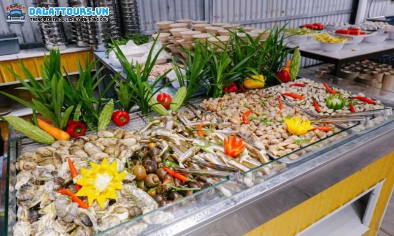 Thực đơn buffet Manwah Taiwanese Hotpot đa dạng