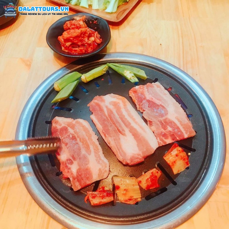 Món ăn nướng ngon Sài Gòn tại Hanbok Korean BBQ