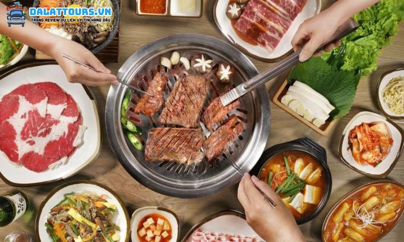 Menu nướng ngon tại Panda BBQ