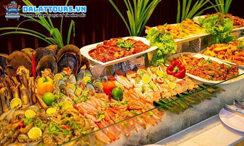 Thực đơn buffet tại Kichi Kichi đa dạng