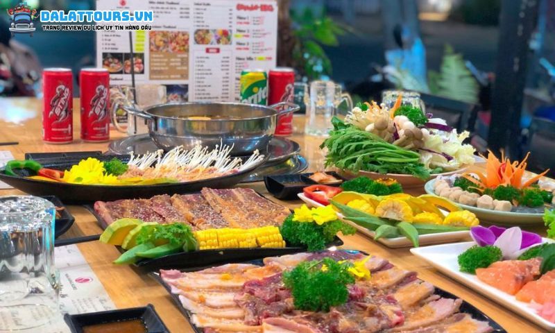 Các món buffet ngon ở Nhà hàng buffet Yuhua