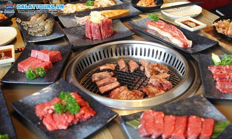 Buffet tại Sumo BBQ hấp dẫn