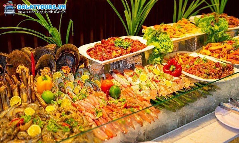 Món buffet tại King BBQ cực ngon