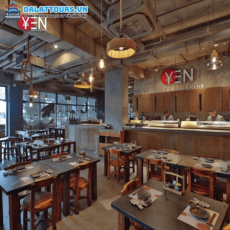 Quán nhậu Yen Sushi & Sake Pub phong cách Nhật Bản