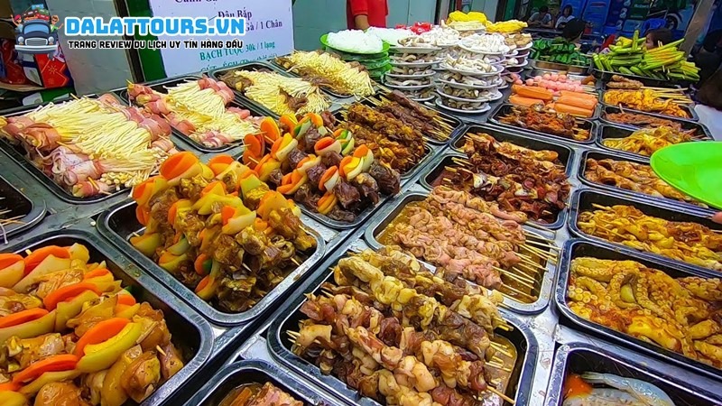 Menu tự chọn tại quán nhậu quận 11