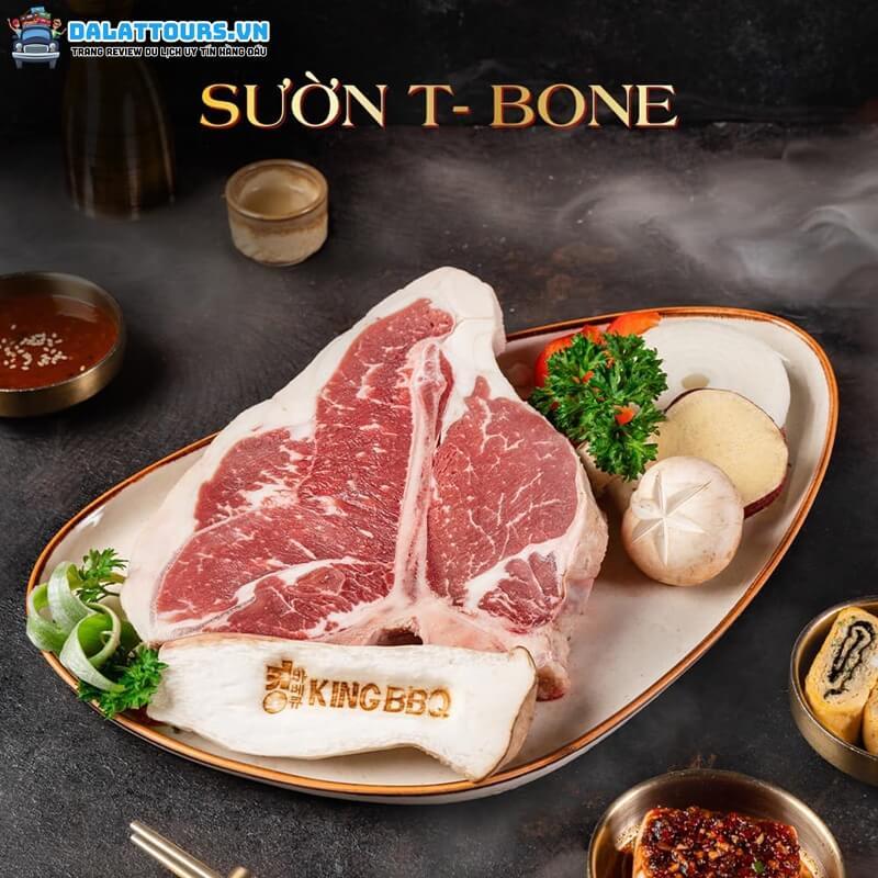 Sườn nướng tại King BBQ