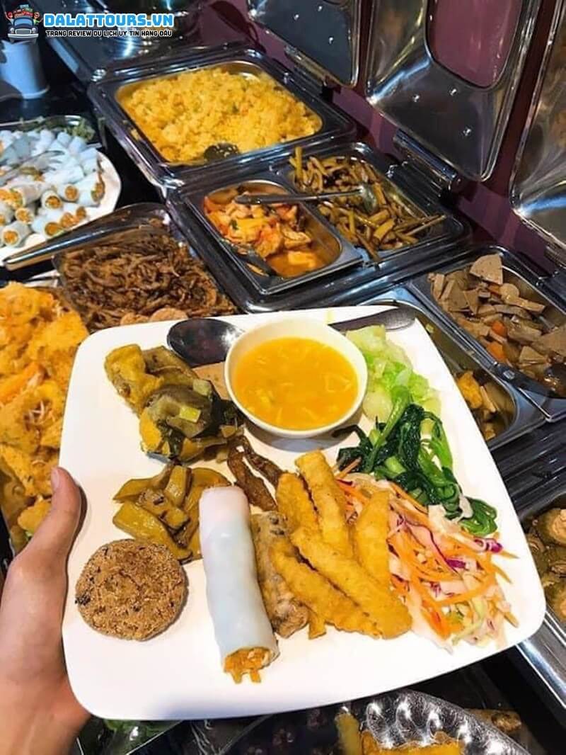 Thực đơn Buffet Peace Vegan Hà Nội