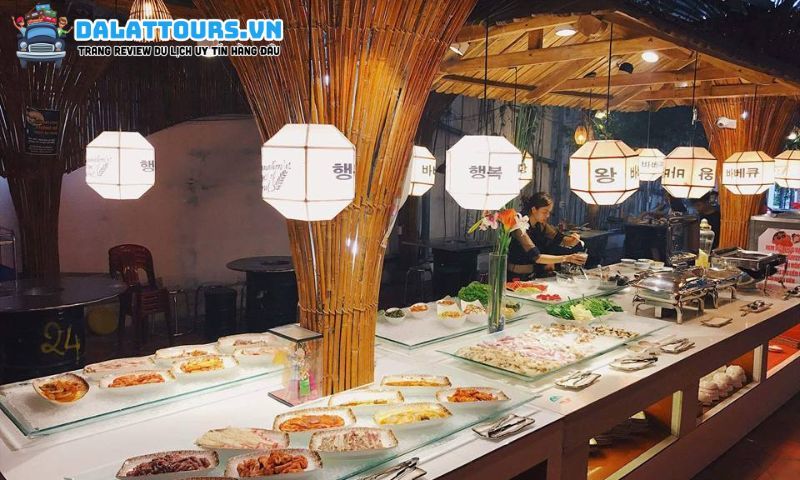 Buffet Dookki VietNam đa dạng món ăn