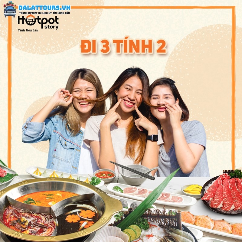 Khuyến mãi hấp dẫn tại Quán Hotpot Story 