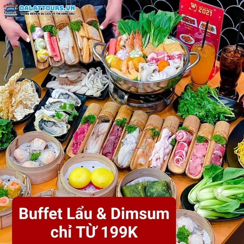 Buffet Lẩu Dimsum Hoa Khang hấp dẫn
