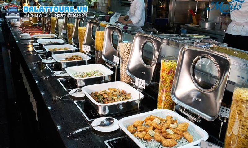 Ăn Buffet Golden Way là ghiền