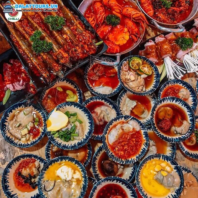 Thưởng thức buffet tại Chilli Quán 