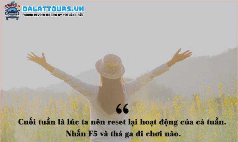 Câu stt cuối tuần hay
