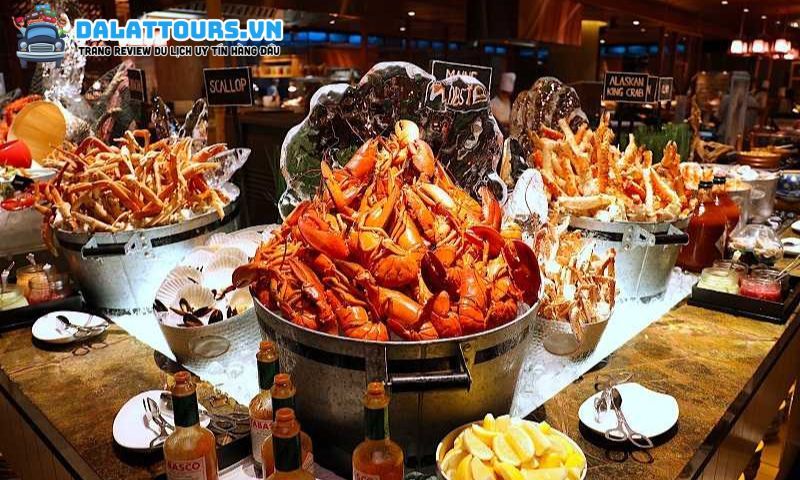 Ẩm thực Buffet 5KU hấp dẫn