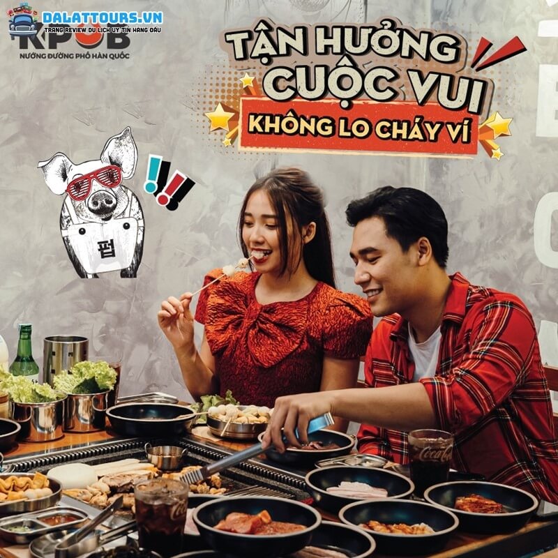 Hẹn hò cùng người thương tại quán buffet K-Pub