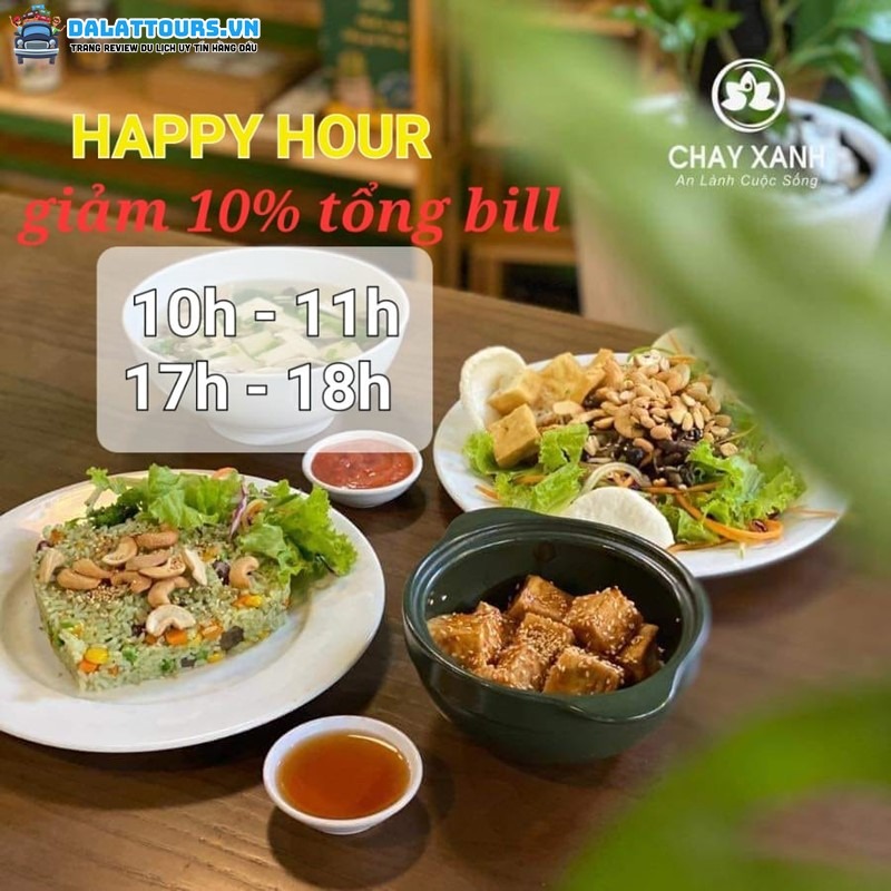 Món chay hấp dẫn tại Nhà Hàng buffet CHAY XANH