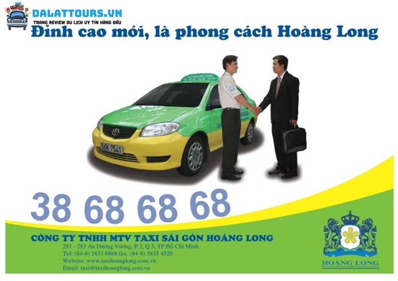 Taxi Hoàng Long có mặt tại Sài Gòn