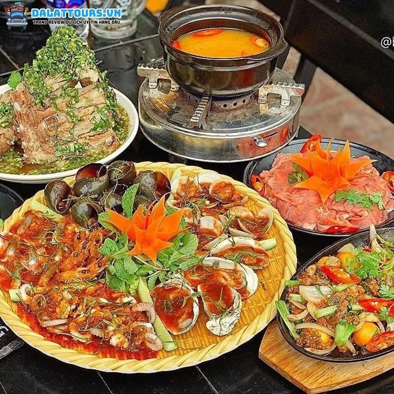 Buffet hấp dẫn tại Xưởng Grill & Beer