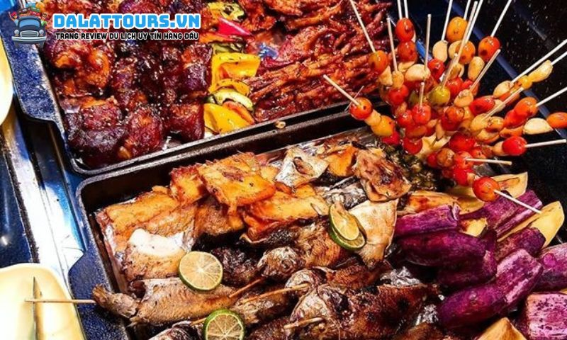 Buffet ngon giá rẻ tại Trại Bò BBQ