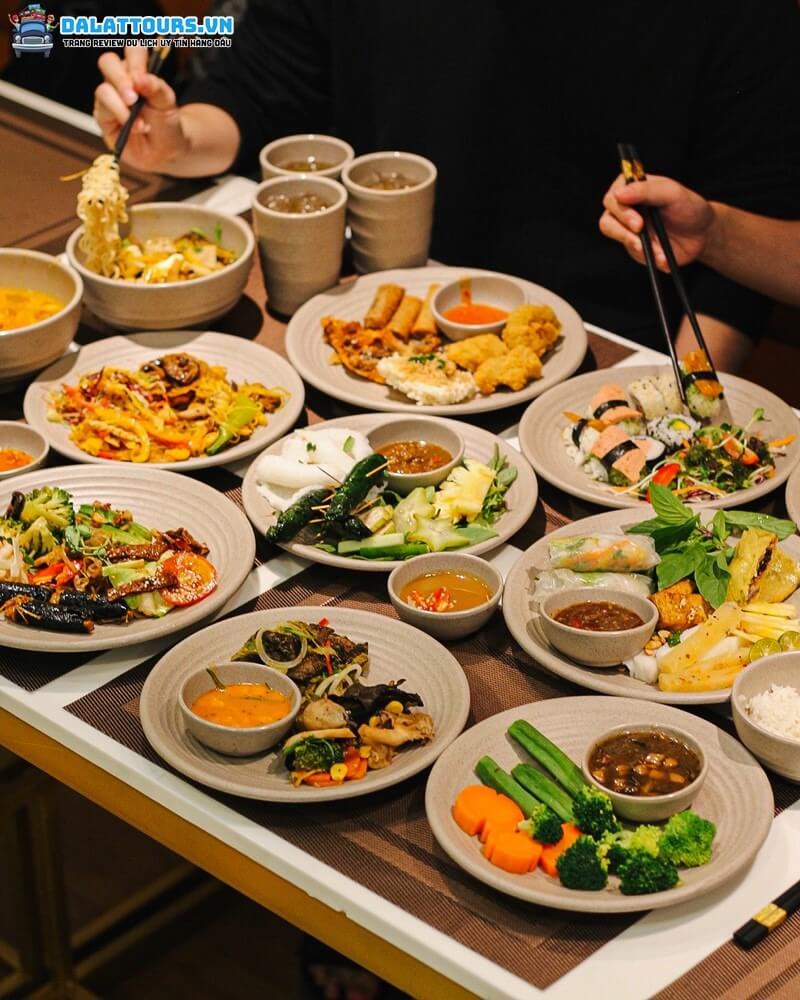 Menu hấp dẫn tại Nhà hàng buffet D’Gemma