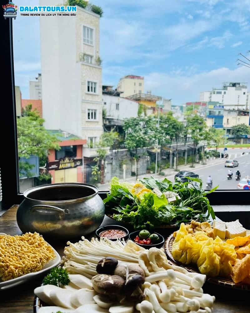 Không gian tại Nhà Hàng Buffet Chay Vegito