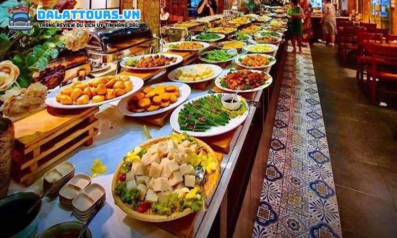 Buffet ngon hấp dẫn Tê Tê