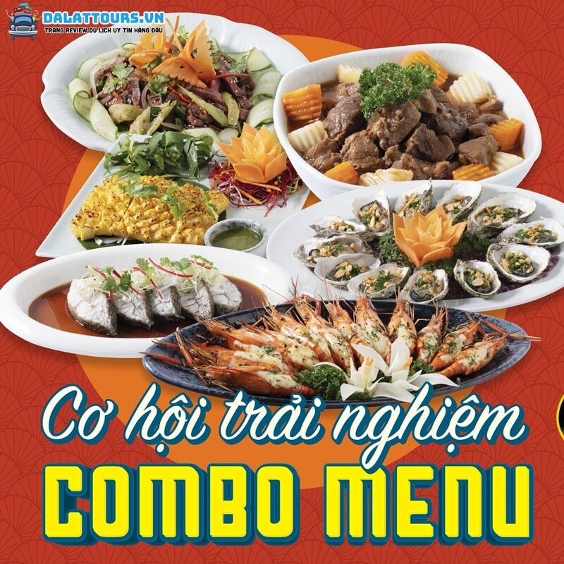 Buffet combo tại quán Hoàng Yến 