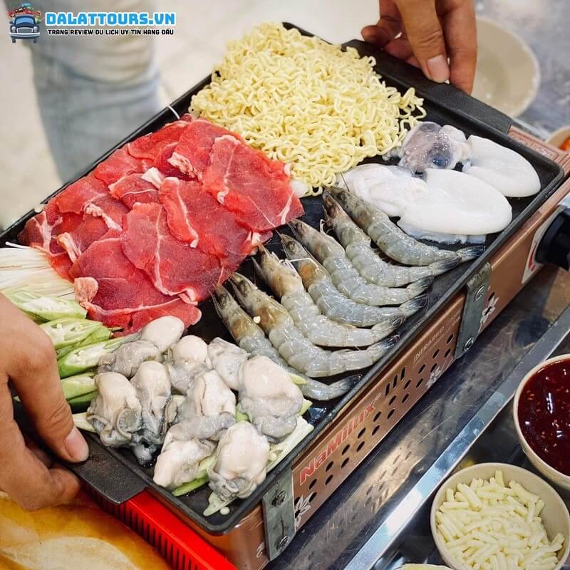 Buffet nguyên liệu tươi ngon quận 6