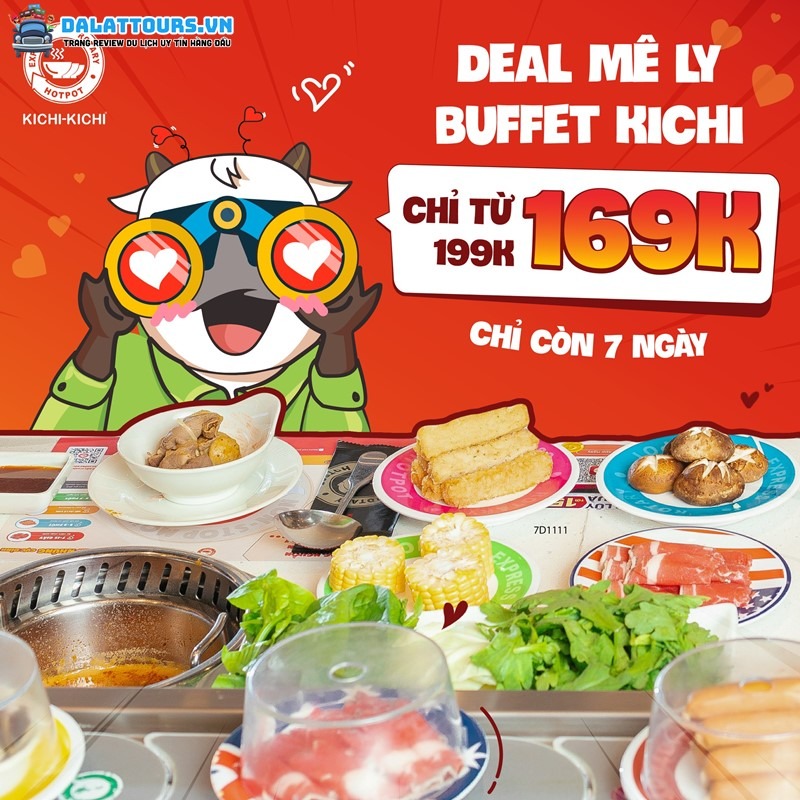 Khuyến mãi tại Kichi Kichi Buffet