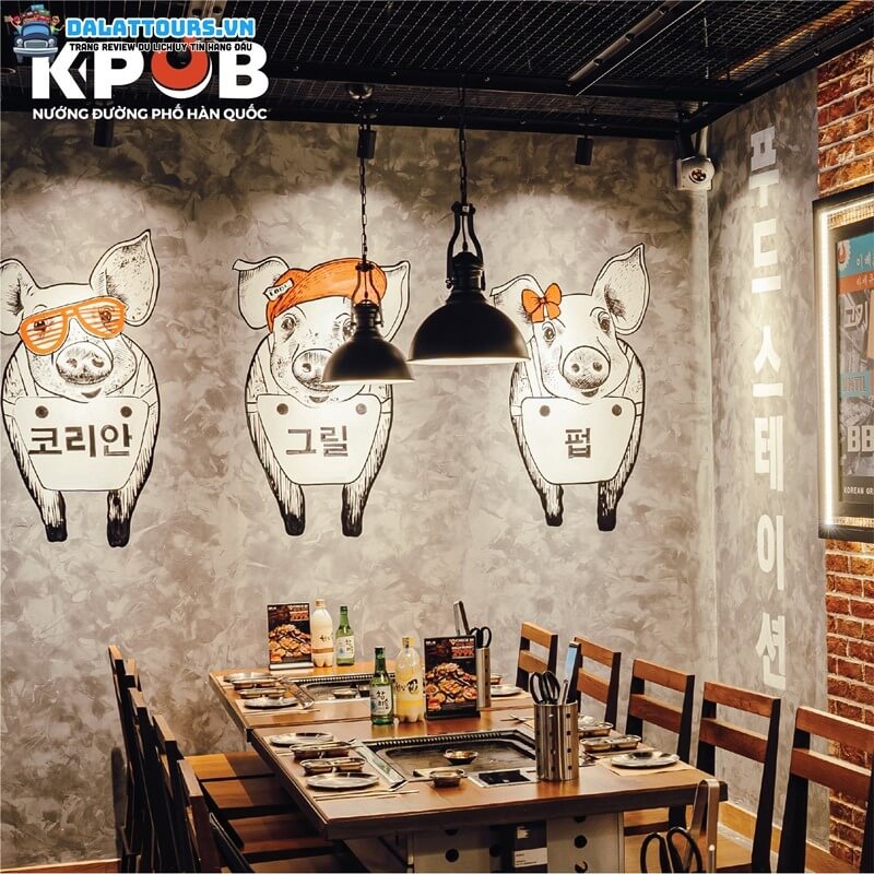 Quán buffet K-Pub Hàn Quốc