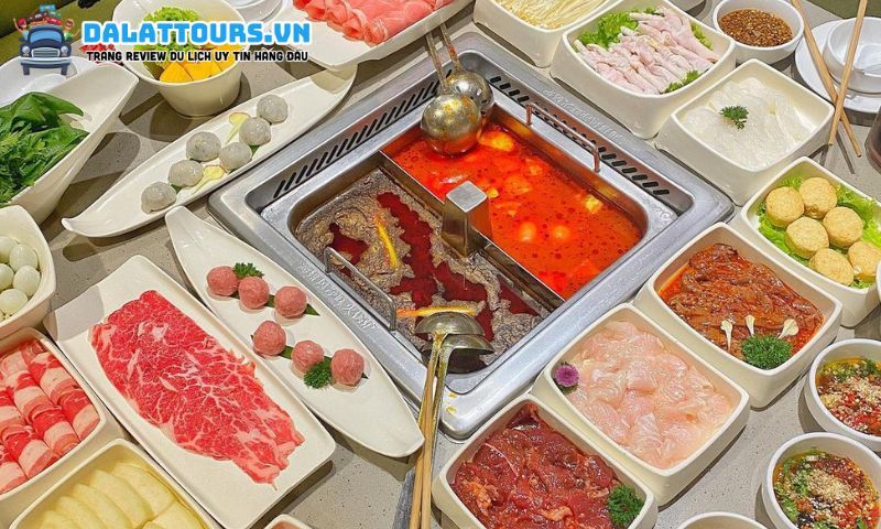 Thực đơn Buffet tại Gogi House phong phú