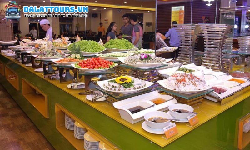 Quán Buffet Thuần Việt đa dạng món ăn